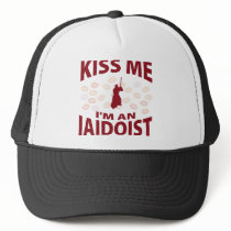 Kiss Me I'm An Iaidoist hats