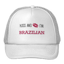 Kiss Me I'm BRAZILIAN Mesh Hats