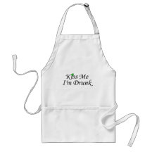 Kiss Me Im Drunk Aprons