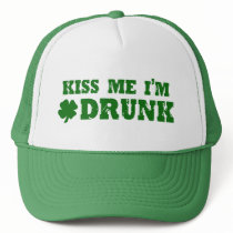 Kiss Me I'm Drunk Trucker Hat