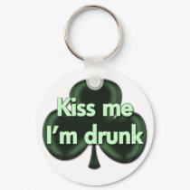 Kiss Me I'm Drunk Keychain by Jamene_Clothing Kiss Me I'm Drunk Keychain