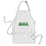 Kiss Me I'm Drunkish aprons