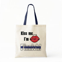 Kiss me I'm Finnish bags by Joee3030 Kiss me I'm Finnish bags