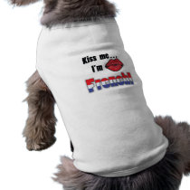 Kiss me I'm French pet clothing