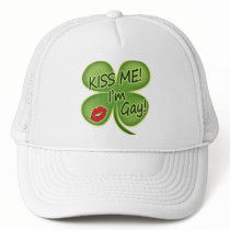 Kiss Me I'm Gay Trucker Hat