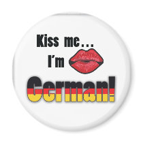 Kiss me I'm German magnets by Joee3030 Kiss me I'm German magnets