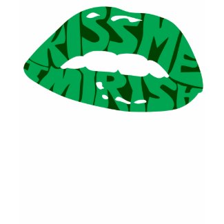 Kiss Me Im Irish $22.95 (Lime) Baby Doll Tee shirt