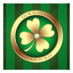 Kiss Me I'm Irish All Night Party Invitation