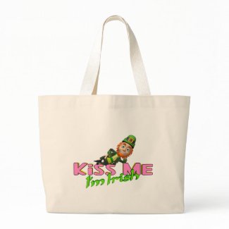 Kiss Me I'm Irish bag