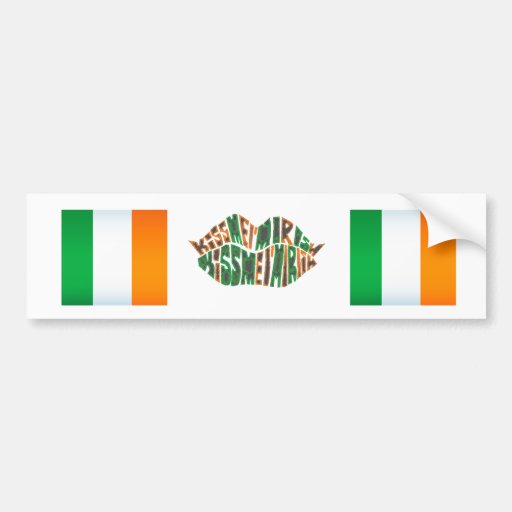 Kiss me I'm Irish Bumper Sticker
