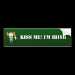 Kiss Me! I'm Irish bumper stickers