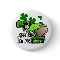 Kiss me I'm irish buttons