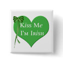 Kiss Me Im Irish buttons