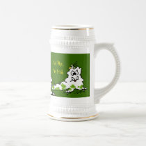 Kiss Me Im Irish Cartoon Monster Slug Stein mugs