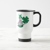 Kiss Me I'm Irish Donkey Coffee Mugs