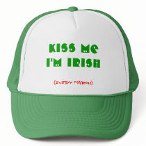 Kiss me I'm Irish, (Every March) Hat by KimmaryM Kiss me I'm Irish, (Every March) Hat