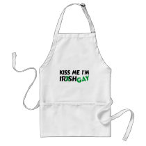Kiss Me Im Irish Gay Aprons