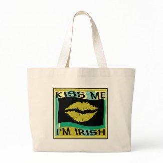 Kiss Me I'm Irish Gifts bag