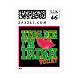 Kiss me, I'm Irish Happy St. Patricks Day Stamps