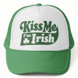 Kiss Me I'm Irish Trucker Hats