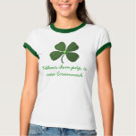 Kiss Me I'm Irish in Gaelic Cute Shirts