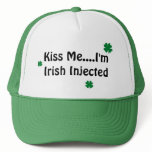 Kiss Me....I'm Irish Injected hats