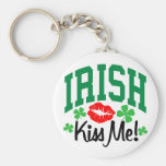 Kiss Me I'm Irish Key Chain