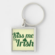 Kiss me I'm Irish Key Chain