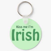 Kiss me I'm Irish keychains