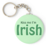 Kiss me I'm Irish keychains