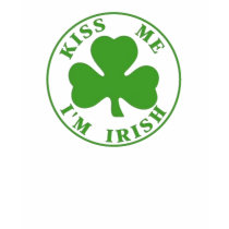 Kiss Me Im Irish ladies T-Shirt