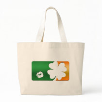 Kiss Me I'm Irish Logo bags