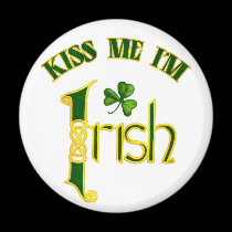 Kiss Me I'm Irish Magnet magnets