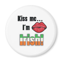Kiss me I'm Irish magnets by Joee3030 Kiss me I'm Irish magnets