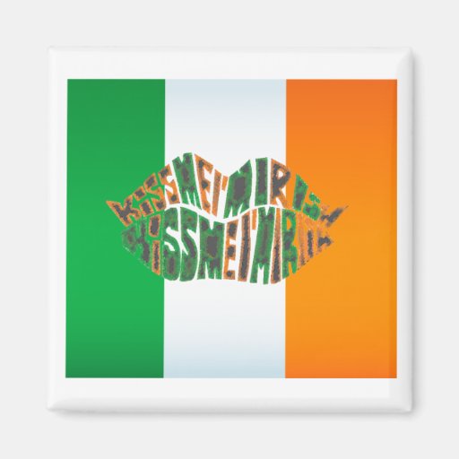 KISS ME I'M IRISH MAGNETS