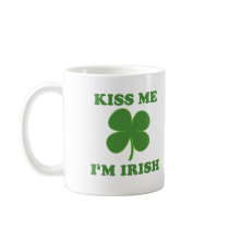Kiss me i'm Irish Mug