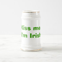 Kiss me, I'm Irish mugs