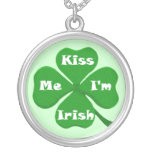 Kiss Me I'm Irish Pendant