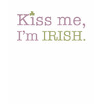 Kiss Me I'm Irish St. Patrick's Day t-shirts