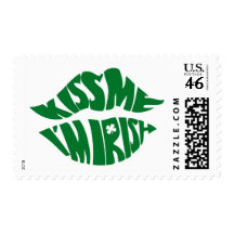 Kiss me I'm Irish Stamps