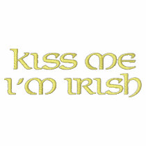 KISS ME I'M IRISH - t-shirt embroidered shirts by twilight_cat KISS ME I'M IRISH - t-shirt embroidered shirts