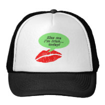 Kiss Me I'm Irish Today hats