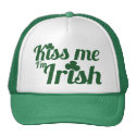 Kiss me I'm Irish Trucker Hats