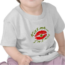 KISS ME IM IRISH TSHIRTS