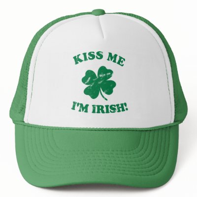 Kiss me I&#39;m Irish Vintage Hat