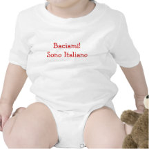 Kiss Me! I'm Italian (boy) Romper