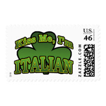 Kiss Me I'm Italian Stamps