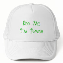 Kiss Me I'm Jewish Trucker Hats
