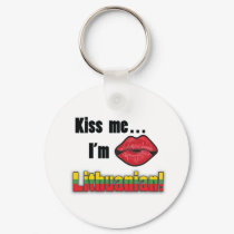 Kiss me I'm Lithuanian keychains by Joee3030 Kiss me I'm Lithuanian keychains