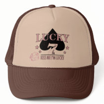 "Kiss Me I'm Lucky" Hat